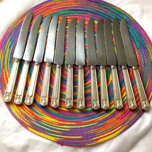 🖤Antique/Vtg INSICO 12ea knife set